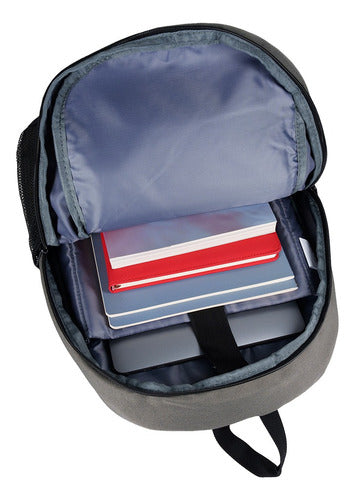 Vorago Mochila De Rpet Bp-150 Para Laptop 15.6 , Negro/gris