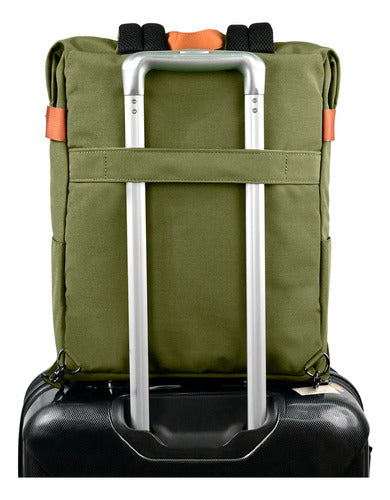 Mochila Vorago Bp-301, Uso  Laptop, 15.6, Verde Poliester