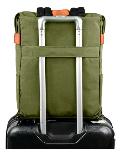 Mochila Vorago Bp-301, Uso  Laptop, 15.6, Verde Poliester