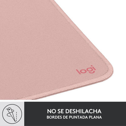 Mousepad Logitech Studio Series, 23 X 20cm, Grosor 2mm, Rosa