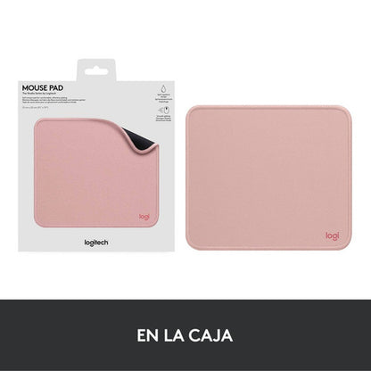 Mousepad Logitech Studio Series, 23 X 20cm, Grosor 2mm, Rosa