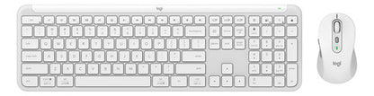 Kit Teclado Y Mouse Logitech Signature Slim Combo Mk950 Blan
