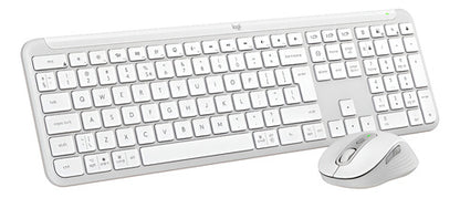 Kit Teclado Y Mouse Logitech Signature Slim Combo Mk950 Blan