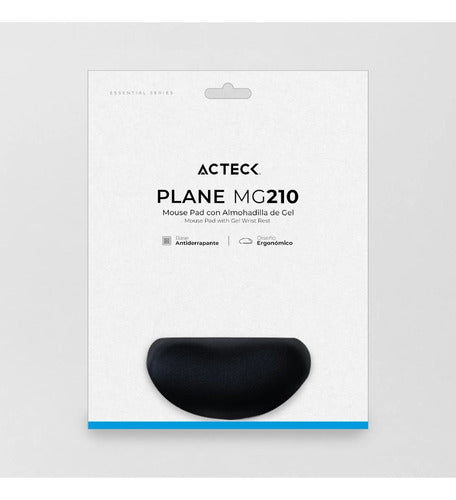 Mousepad Acteck Con Descansa Muñecas Ac-934329 21x27cm 2.5mm