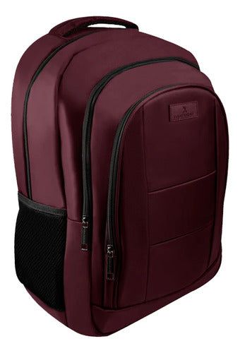 Mochila Para Laptop 15.6-17 Pulgadas Morada Pc-084969
