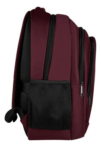 Mochila Para Laptop 15.6-17 Pulgadas Morada Pc-084969