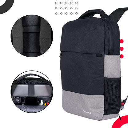 Techzone Mochila De Nylon/poliéster Tz21lbp07 Laptop 15.6