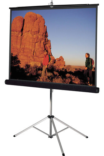 Multimedia Screens Pantalla De Tripié Mst-246, 137 , Blanco