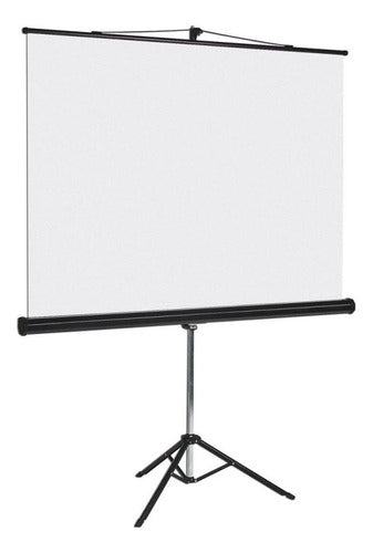 Multimedia Screens Pantalla Tripié Mst-180 100  Blanco/negro