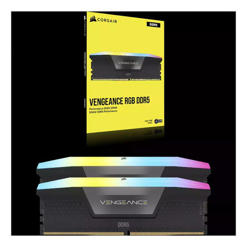 Kit Memoria Ram Corsair Vengeance  Ddr5 6400mhz 32gb 2x16gb