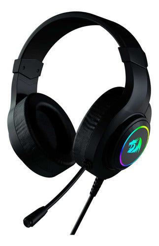 Diadema Redragon Hylas H260 Rgb Microfono Gamer Headset 3.5m