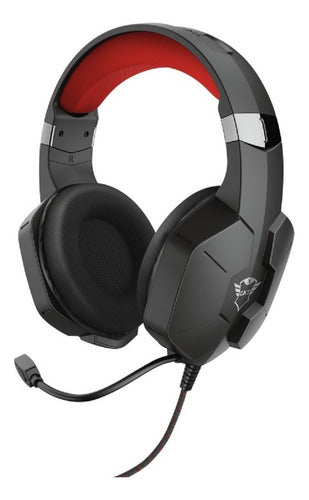 Trust Audífonos Gamer Gxt 323 Carus Nintendo/xbox/ps4/ps5 Black