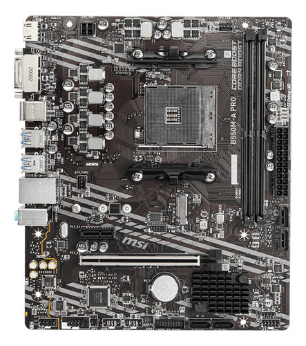 Tarjeta Madre Msi Micro Atx B550m-a Pro, S-am4 Amd 64gb Ddr4