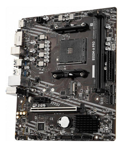 Tarjeta Madre Msi Micro Atx B550m-a Pro, S-am4 Amd 64gb Ddr4