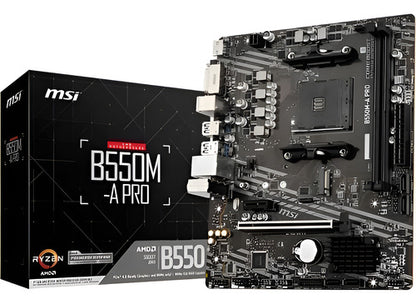 Tarjeta Madre Msi Micro Atx B550m-a Pro, S-am4 Amd 64gb Ddr4