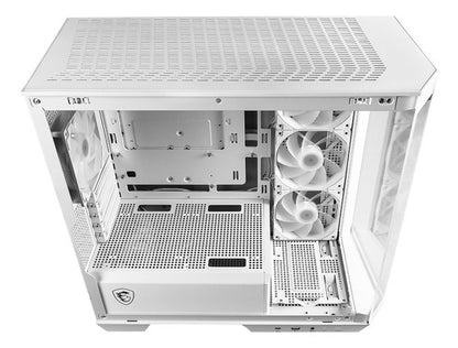Gabinete Msi Mag Pano M100r Pz Vent Argb Micro-tower Blanco