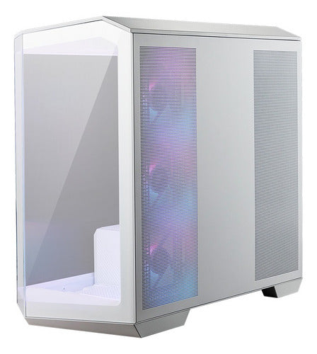 Gabinete Msi Mag Pano M100r Pz Vent Argb Micro-tower Blanco