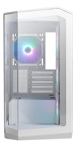 Gabinete Msi Mag Pano M100r Pz Vent Argb Micro-tower Blanco