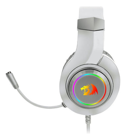 Headset Gamer Redragon Hylas White H260-rgb-w
