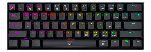 Teclado Redragon Dragonborn K630rgb Mecanico Cafe Español