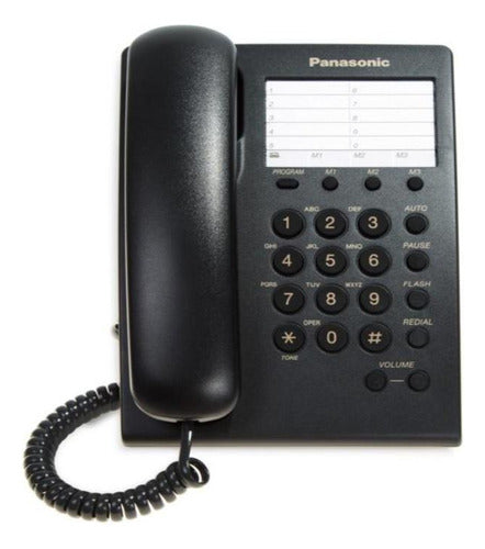 Panasonic Teléfono Básico Kx-ts550 Alámbrico Negro Analógica