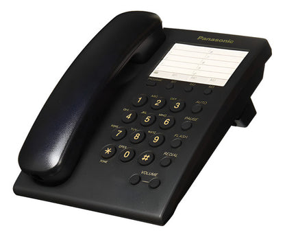 Panasonic Teléfono Básico Kx-ts550 Alámbrico Negro Analógica