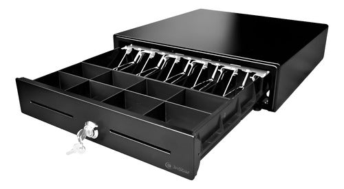 Cajón De Dinero 3nstar Cd350 Con Llave, 5.8kg, Negro
