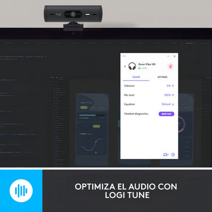Logitech Audífonos Con Micrófono Zone Bluetooth Negro