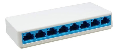 Switch Mercusys Fast Ethernet Ms108, 8 Puertos 1.6 Gbit/s