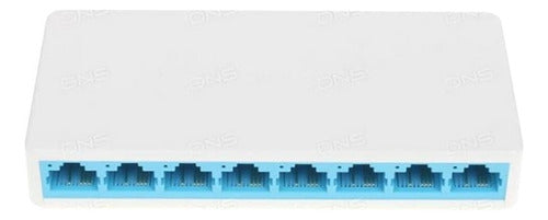 Switch Mercusys Fast Ethernet Ms108, 8 Puertos 1.6 Gbit/s