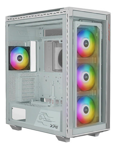 Gabinete Xpg Battlecruiser Ii Con Ventana, Midi-tower Blanco
