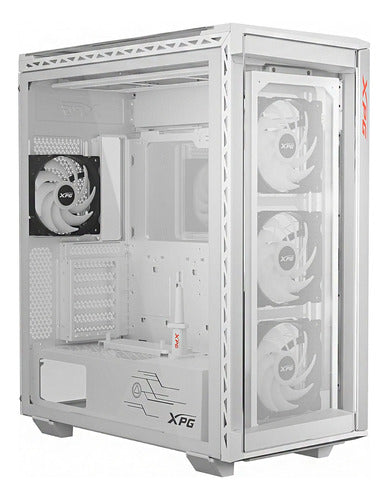 Gabinete Xpg Battlecruiser Ii Con Ventana, Midi-tower Blanco