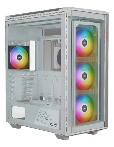 Gabinete Xpg Battlecruiser Ii Con Ventana, Midi-tower Blanco