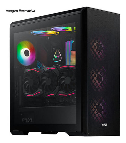 Gabinete Xpg Defender Ventana Mid-tower Usb 3.0 3 Vent Negro