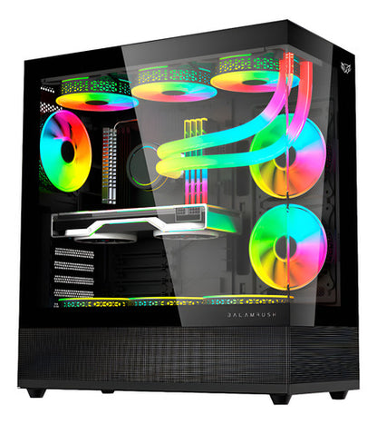 Gabinete Balam Rush Tank Super 9200 Tb Rgb Midi-tower Negro