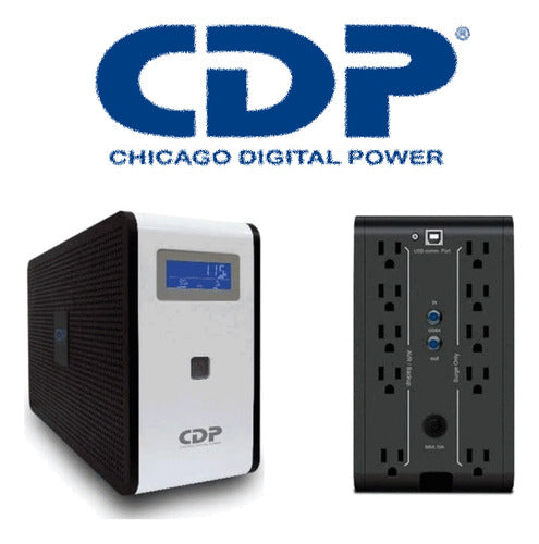 No Break Cdp R-smart1010, 500w, 1000va, Entrada 81-145v