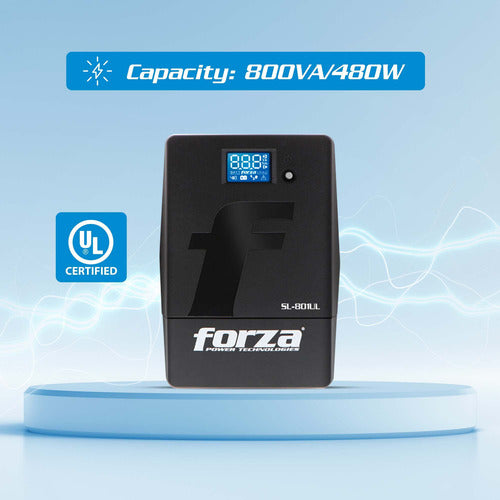 No Break Forza Power Technologies Sl-801ul 480w 800va 6 Cont