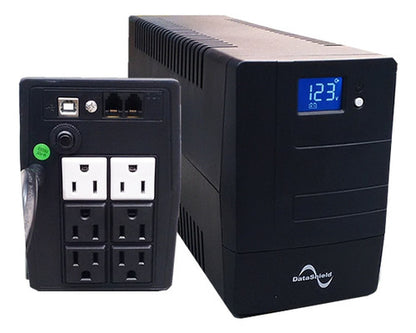No-break Datashield Ks800 Lcd , 800 Va, 480 W, Negro 120v