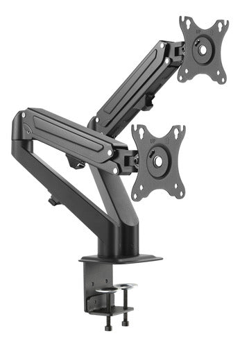 Ovaltech Soporte De Escritorio Para 2 Monitores 17-27  6.5kg