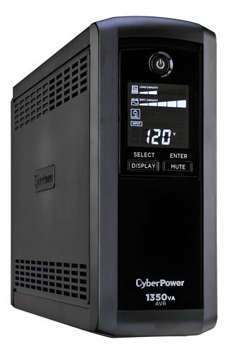 No Break Cyberpower Cp1350avrlcd, 810w, 1350va, 10 Contactos