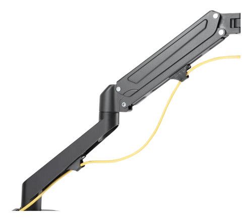 Ovaltech Brazo De Escritorio Para Monitor 17-27  6.5kg Negro