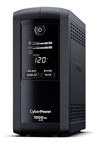No Break Cyberpower Cp1000avrlcd, 600w, 1000va, 9 Contactos