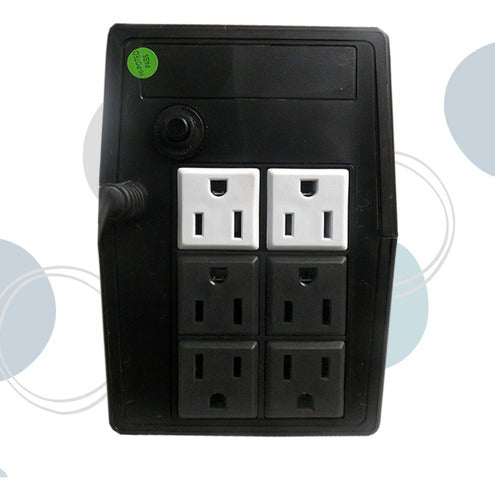 No Break Datashield Ds-600, 300w, 600va, 6 Contactos