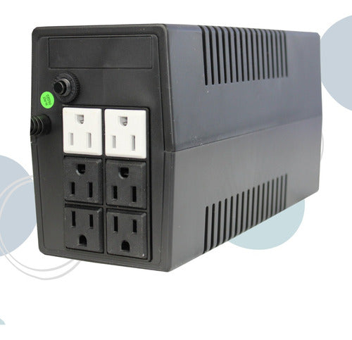 No Break Datashield Ds-600, 300w, 600va, 6 Contactos