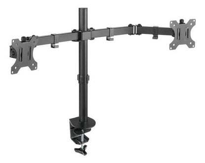 Ovaltech Soporte De Escritorio Para 2 Monitores 13 -32  8kg