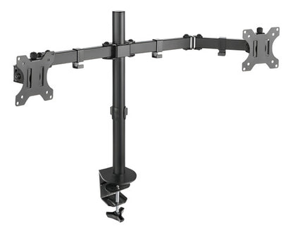 Ovaltech Soporte De Escritorio Para 2 Monitores 13 -32  8kg