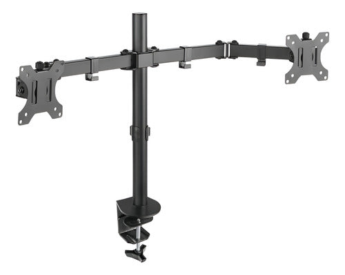 Ovaltech Soporte De Escritorio Para 2 Monitores 13 -32  8kg