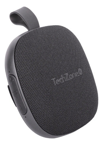 Techzone Bocina Portátil Tzsp01 Bluetooth 5w Rms Usb C Negro