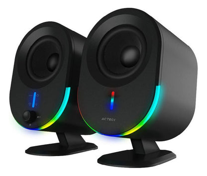 Acteck Bocinas Dynamic Exact Bs630 Bluetooth 2.0 Canales 20w