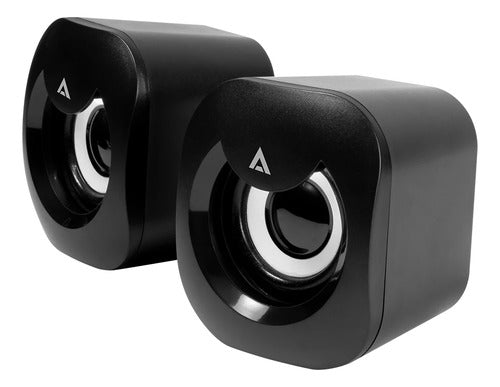 Acteck Bocinas Esence Basic, Alámbrico, 6w Rms, 3.5mm, Negro